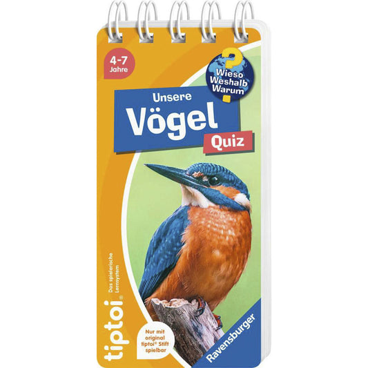 tiptoi Wieso? Weshalb? Warum? Quiz Unsere Vögel, Lernbuch