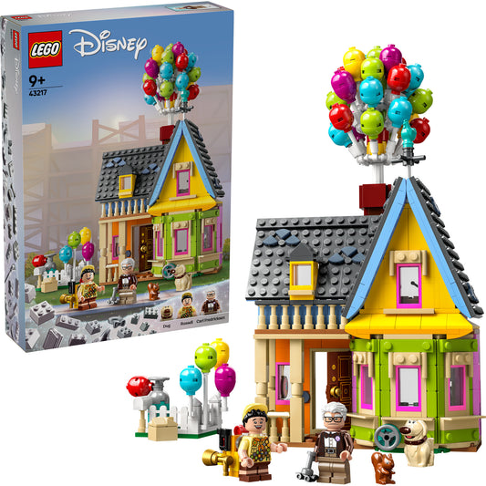 43217 Disney Pixar Carls Haus aus Oben, Konstruktionsspielzeug
