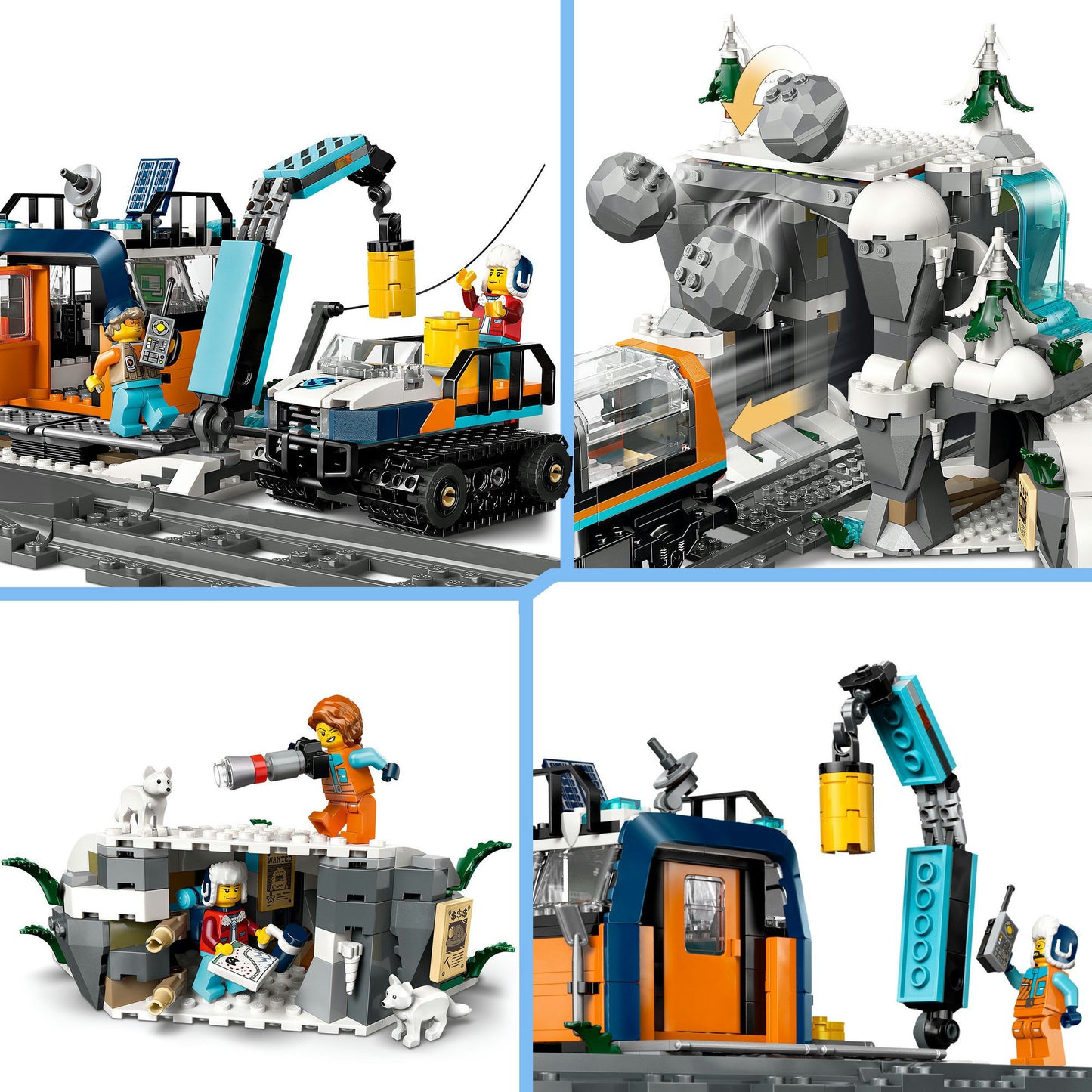60470 City Arktis-Polarexpress, Konstruktionsspielzeug