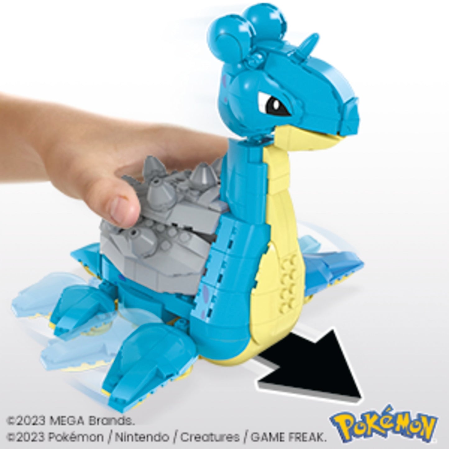 Mattel MEGA Pokémon Lapras, Konstruktionsspielzeug