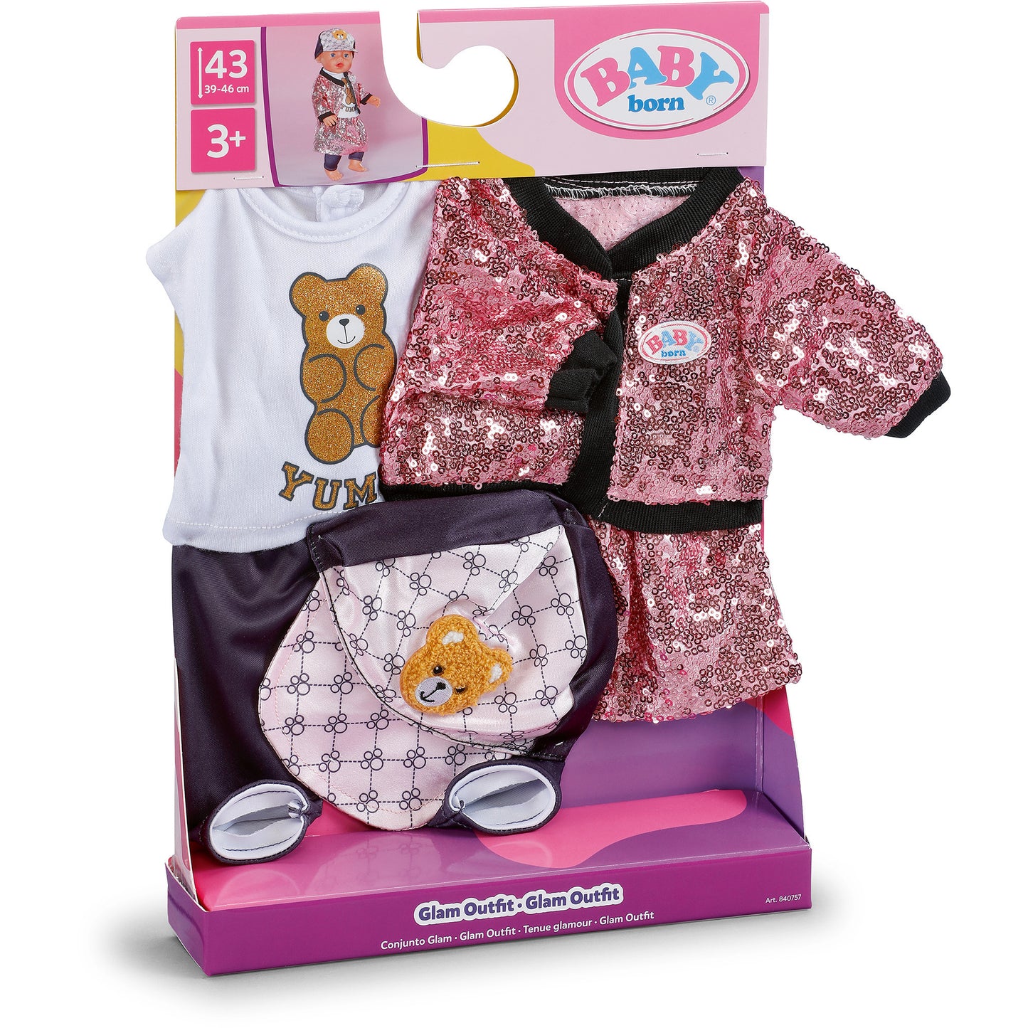 BABY born Glam-Outfit 43cm , Puppenzubehör