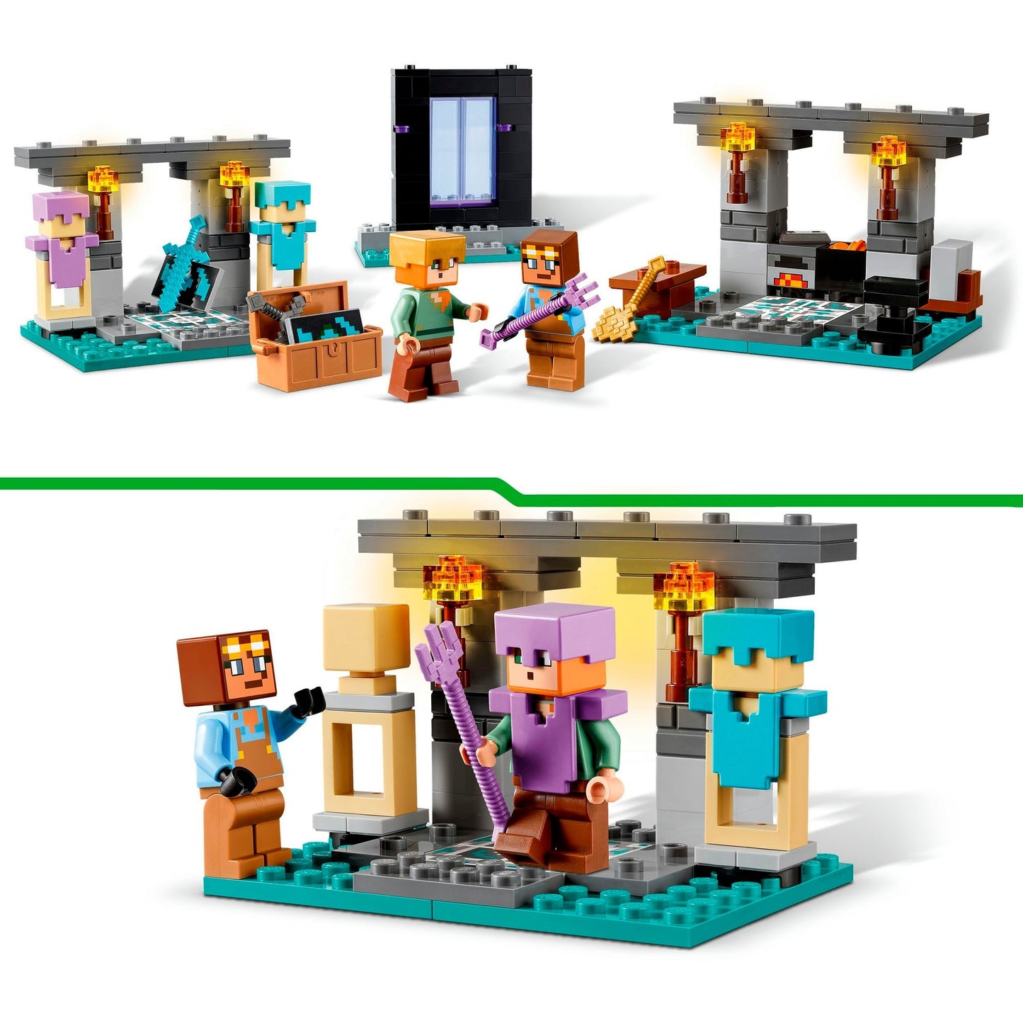 LEGO 21252 Minecraft Die Waffenkammer, Konstruktionsspielzeug