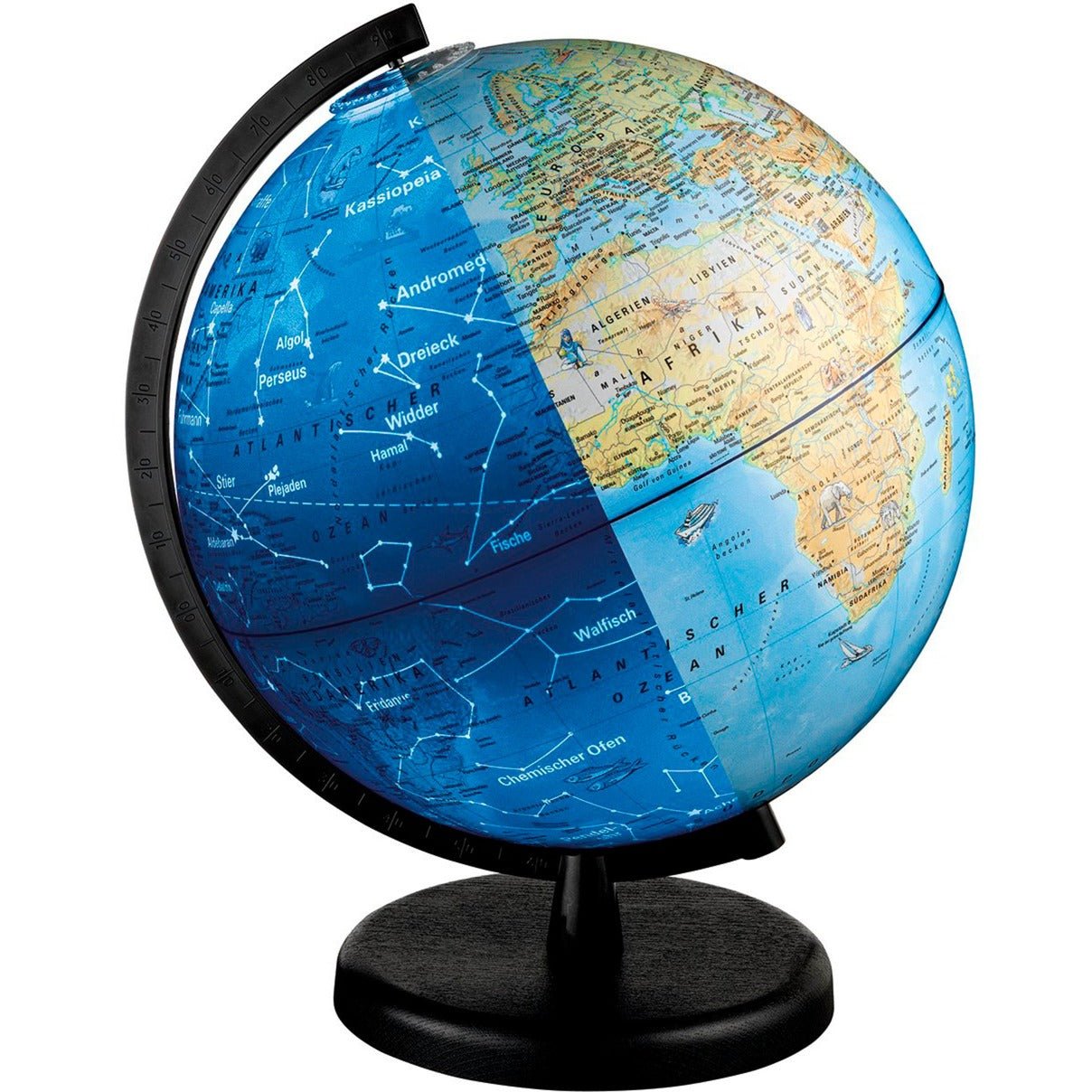 Tag & Nacht Globus, Experimentierkasten