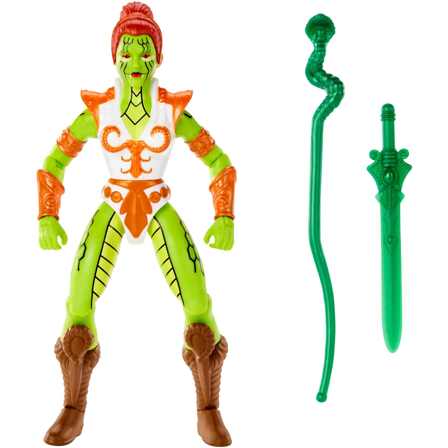 Mattel Masters of the Universe Origins Actionfigur Snake Teela (14 cm)