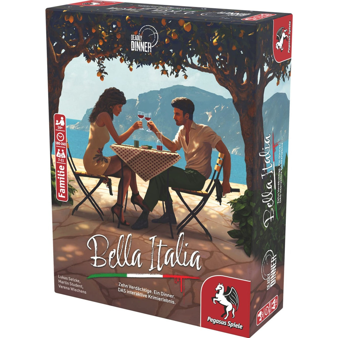 Deadly Dinner - Bella Italia, Brettspiel