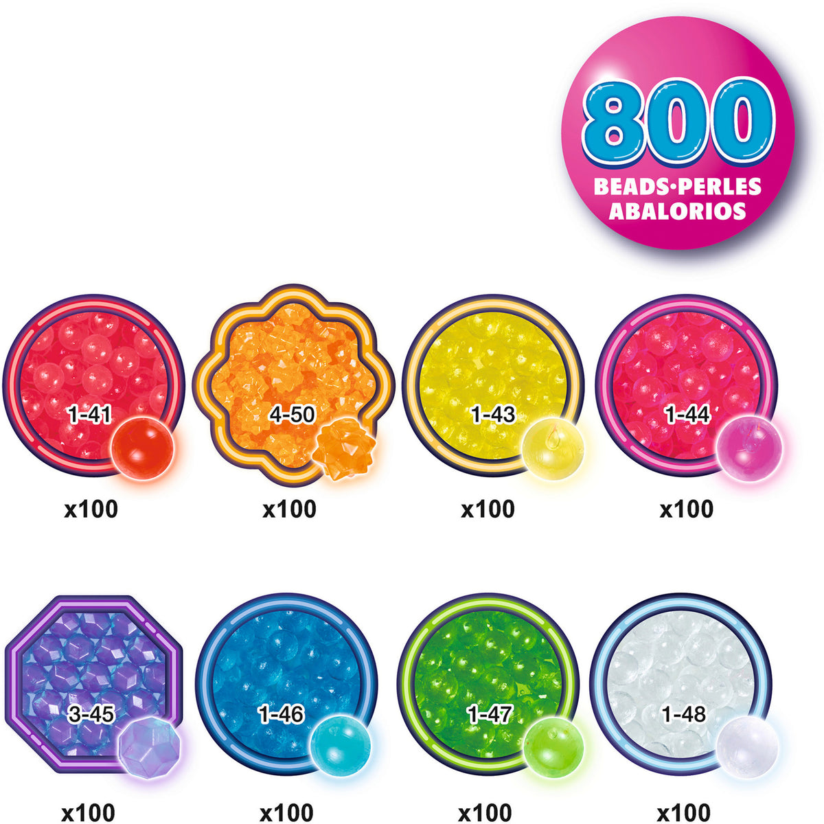 Aquabeads - Neon Perlen, Basteln