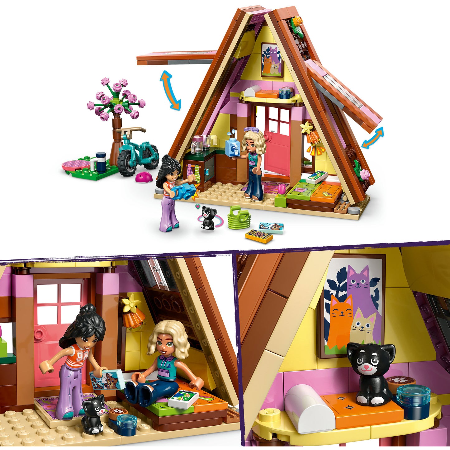 42682 Friends Glampinghütte in freier Natur, Konstruktionsspielzeug