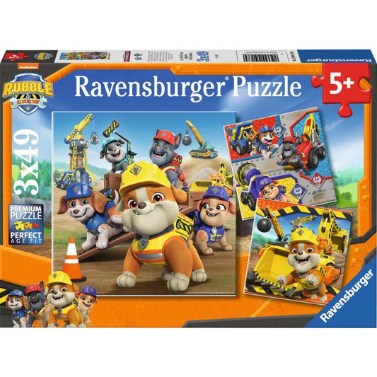 Kinderpuzzle Rubble & Crew Arbeitsfahrzeuge