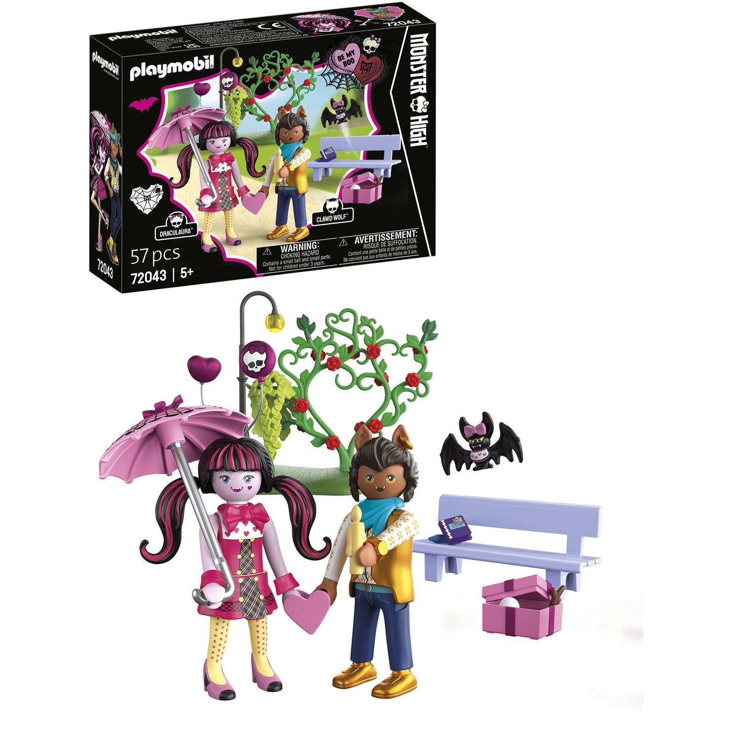 72043 Monster High Valentinstagsdate, Konstruktionsspielzeug