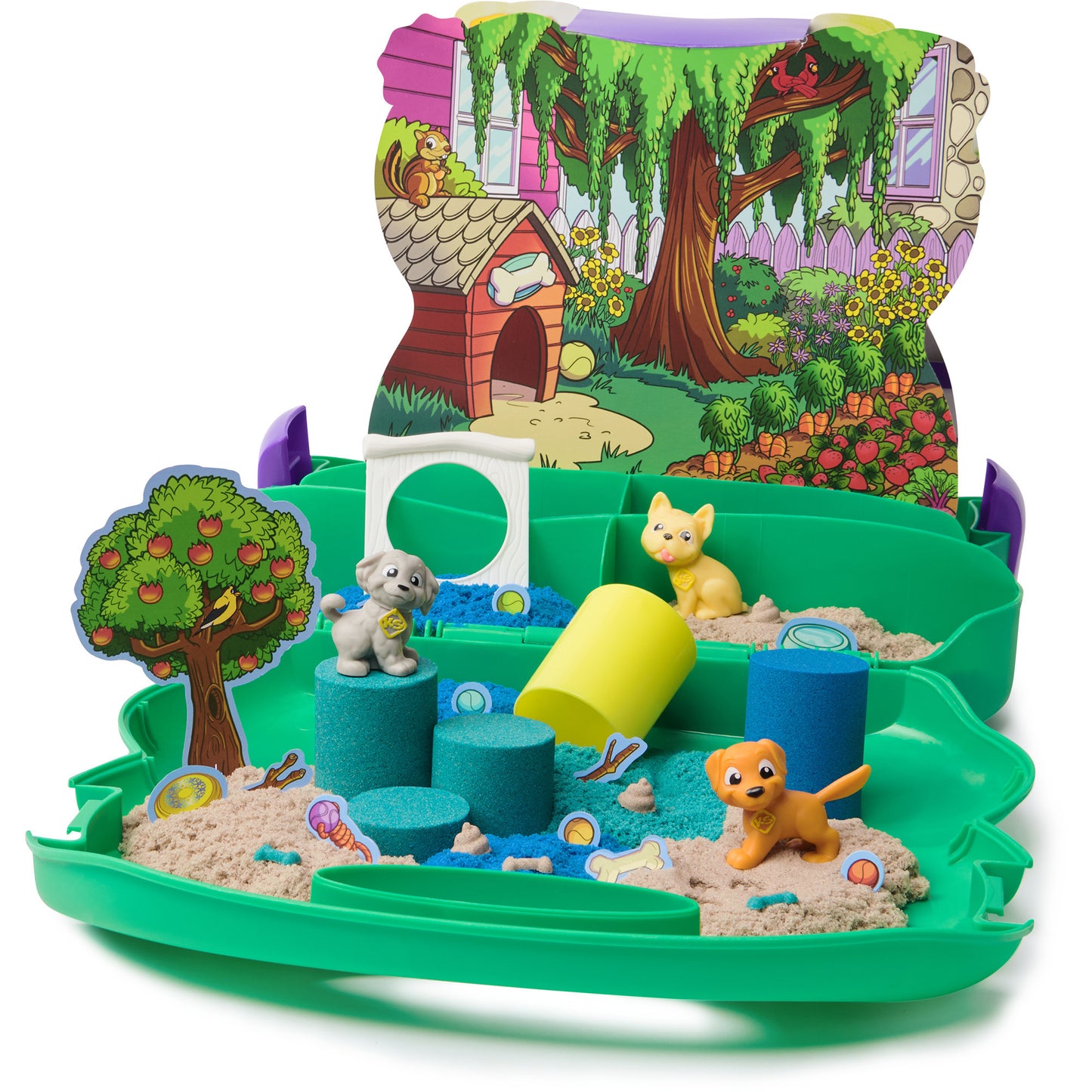 Kinetic Sand - Hunde Park Koffer, Spielsand