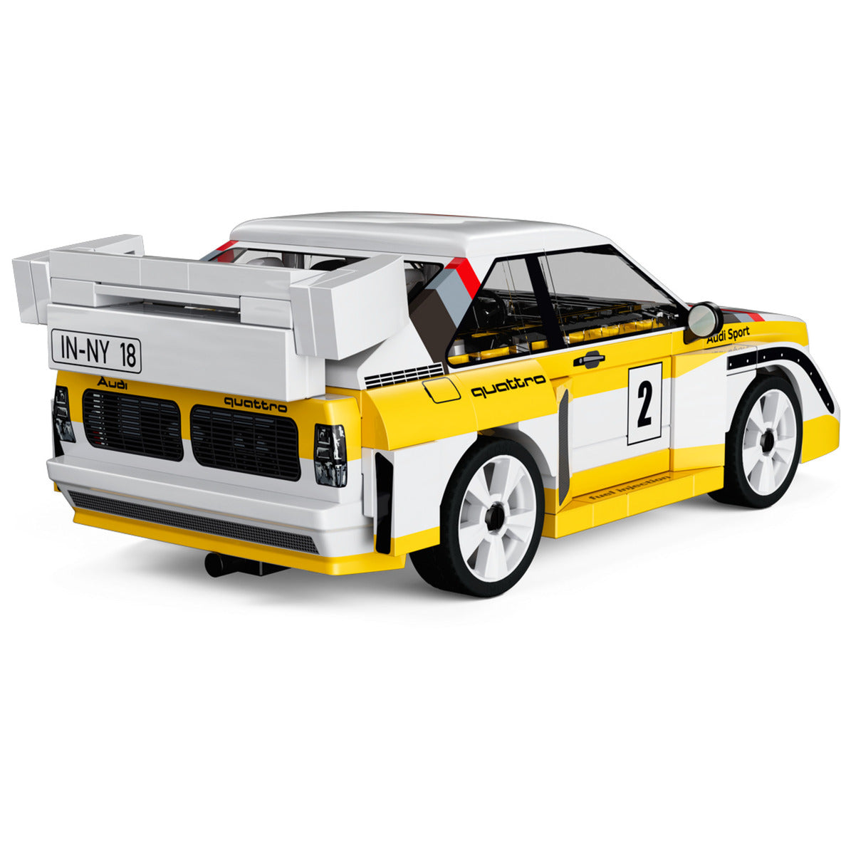 Audi quattro S1 E2, Konstruktionsspielzeug