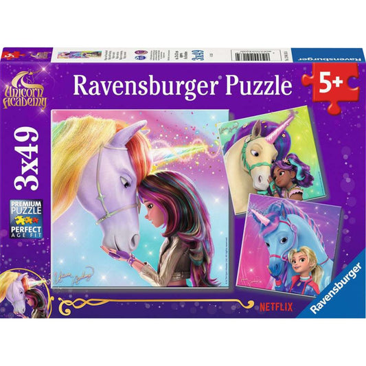 Kinderpuzzle Unicorn Academy - Magie und Freundschaft