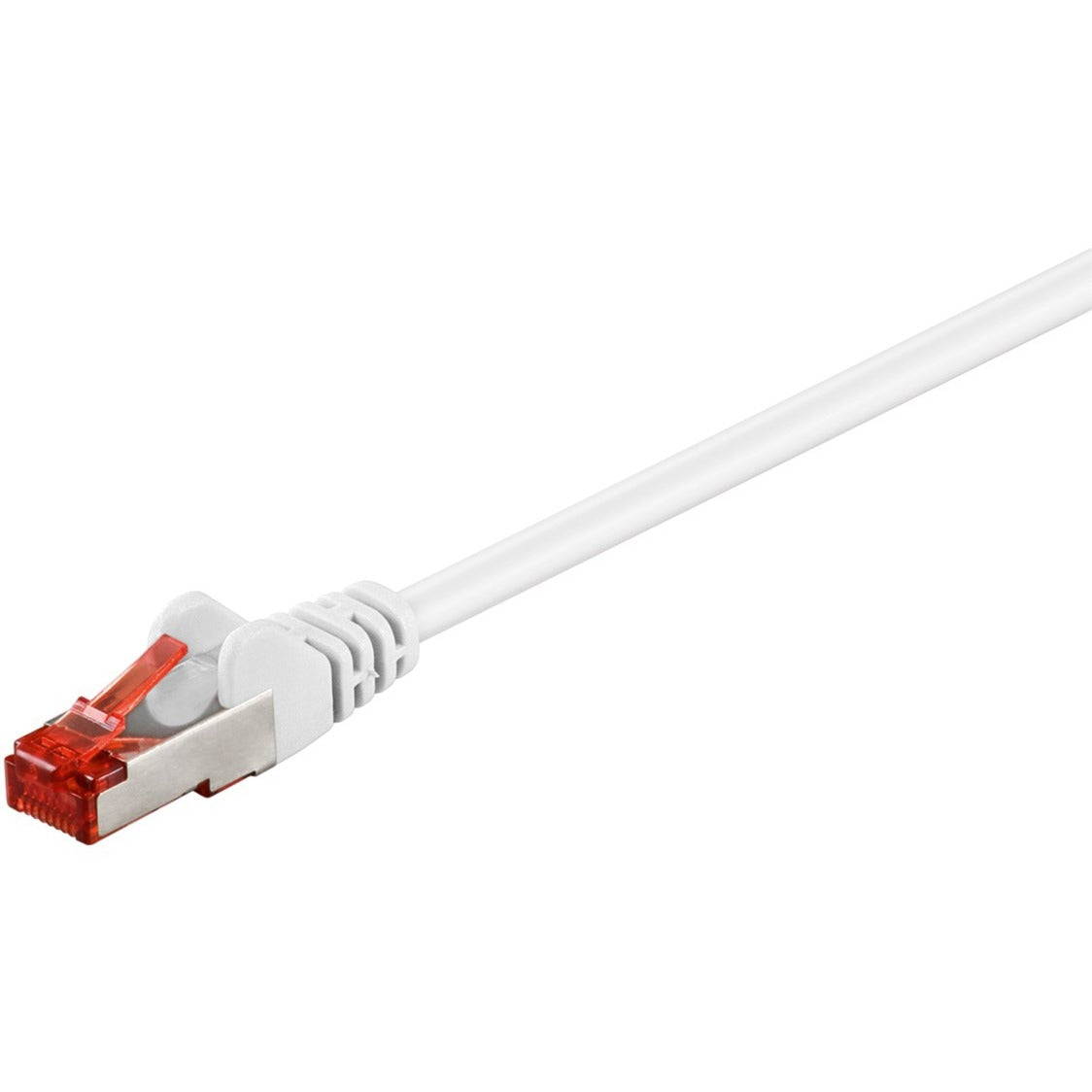 Goobay Patchkabel Cat.6 S/FTP (PiMF) (weiss, 15cm)