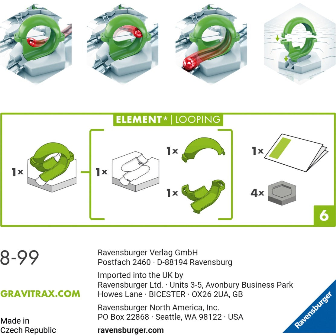 Ravensburger GraviTrax Element Looping, Bahn