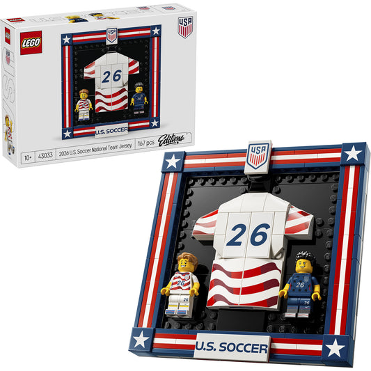 43033 Editions Trikot der US-Fussballnationalmannschaft 2026, Konstruktionsspielzeug