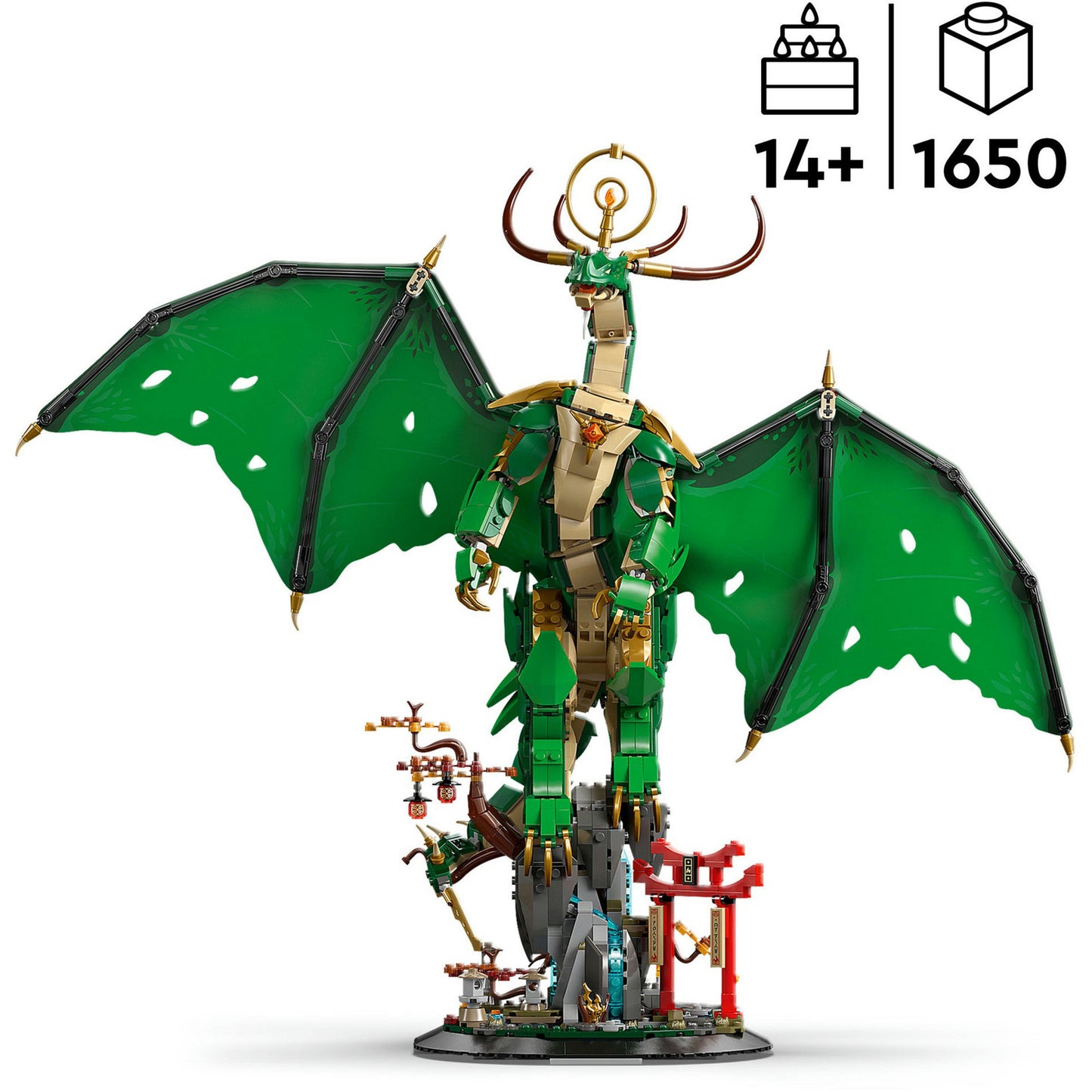 71847 Ninjago Der Wächterdrache, Konstruktionsspielzeug