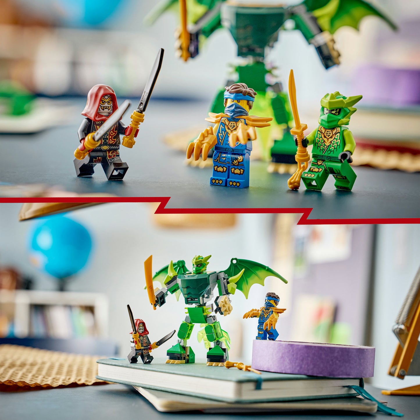 71862 Ninjago Lloyds Drachen-Mech Battle Set, Konstruktionsspielzeug