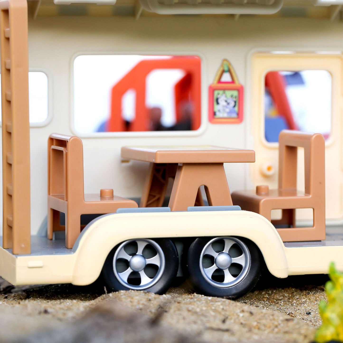 Bluey - Campervan-Spielset, Spielfahrzeug