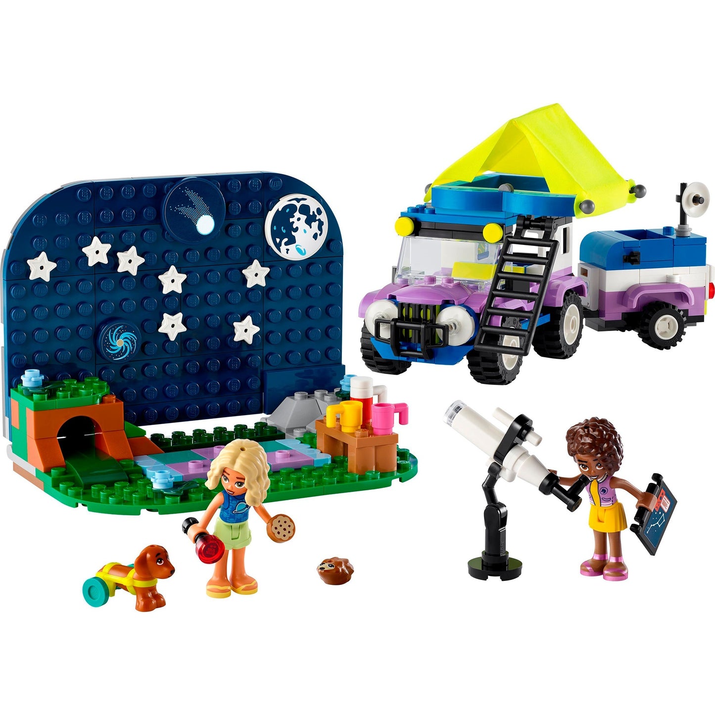 LEGO 42603 Friends Sternengucker-Campingfahrzeug, Konstruktionsspielzeug