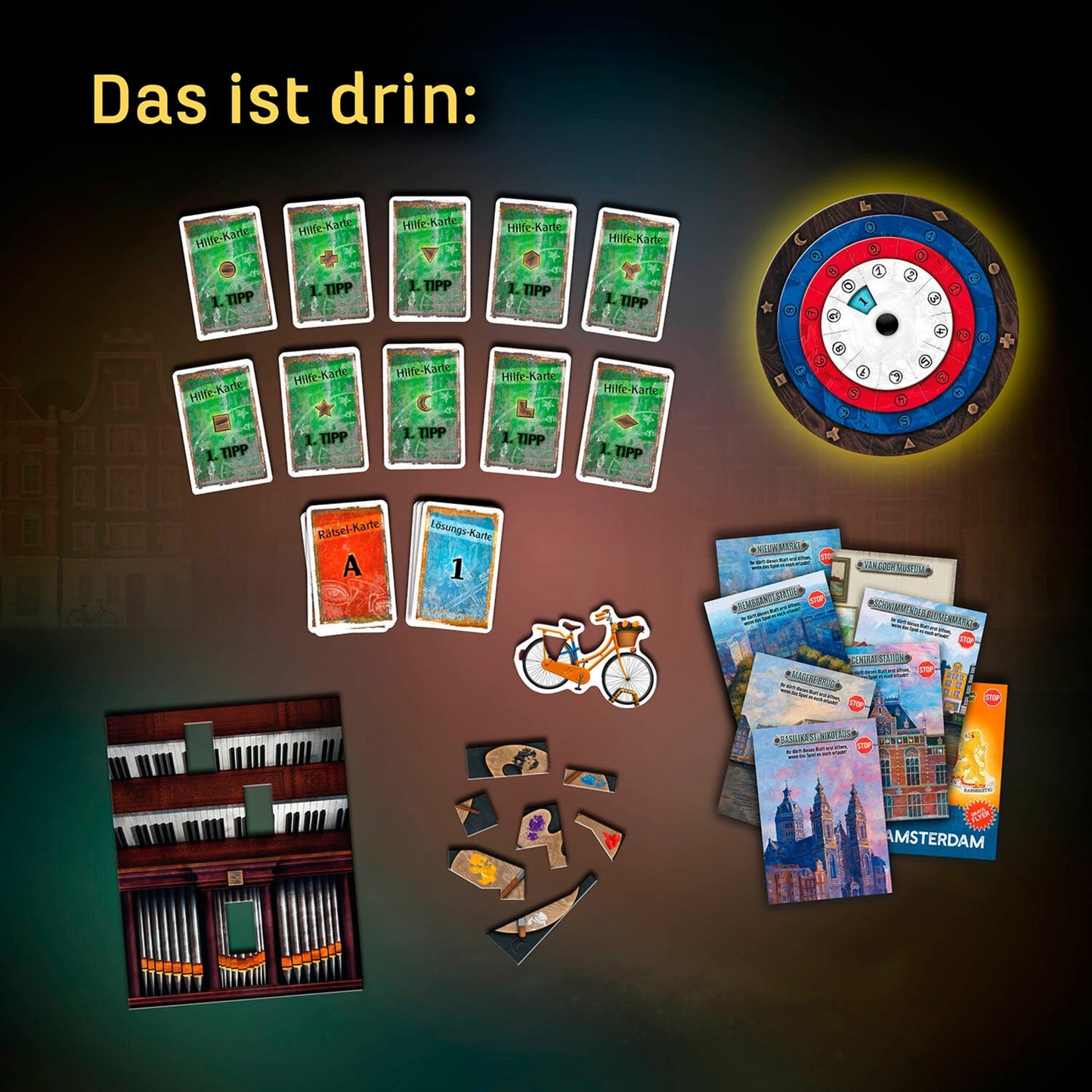 KOSMOS EXIT - Das Spiel: Die Jagd durch Amsterdam, Partyspiel