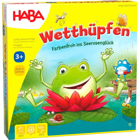 Wetthüpfen, Brettspiel