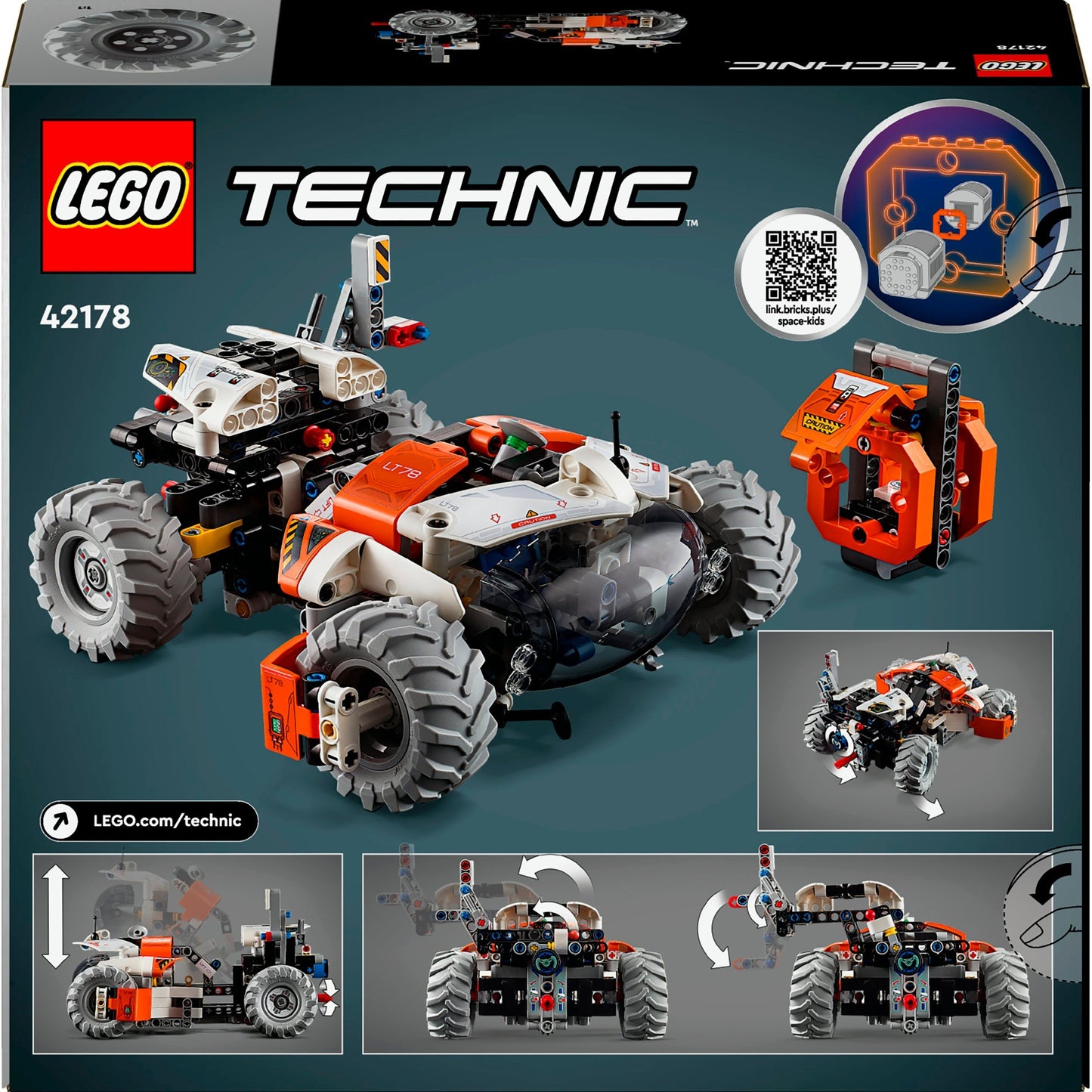 LEGO 42178 Technic Weltraum Transportfahrzeug LT78, Konstruktionsspielzeug