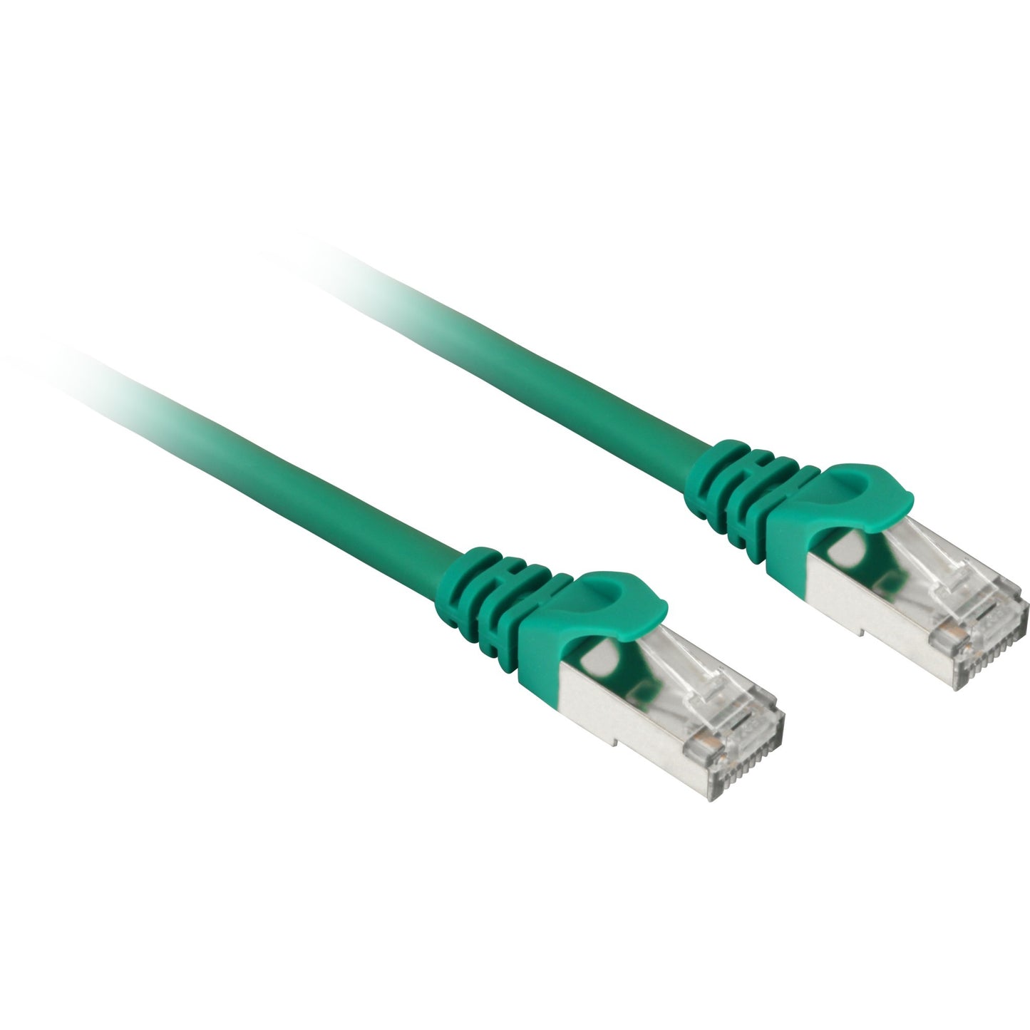 Sharkoon Patchkabel SFTP, RJ-45, mit Cat.7a Rohkabel (grün, 50cm)