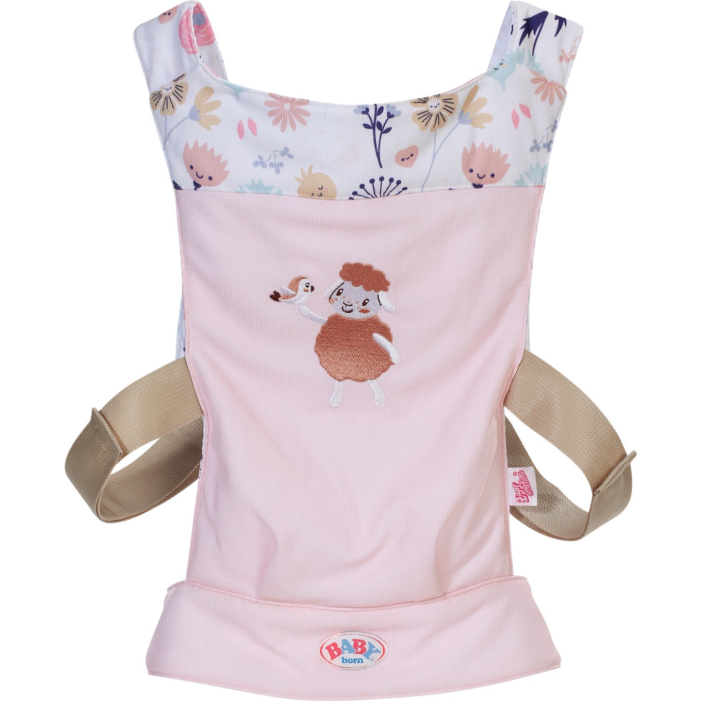 BABY born Babytragesitz Blumen, Puppenzubehör