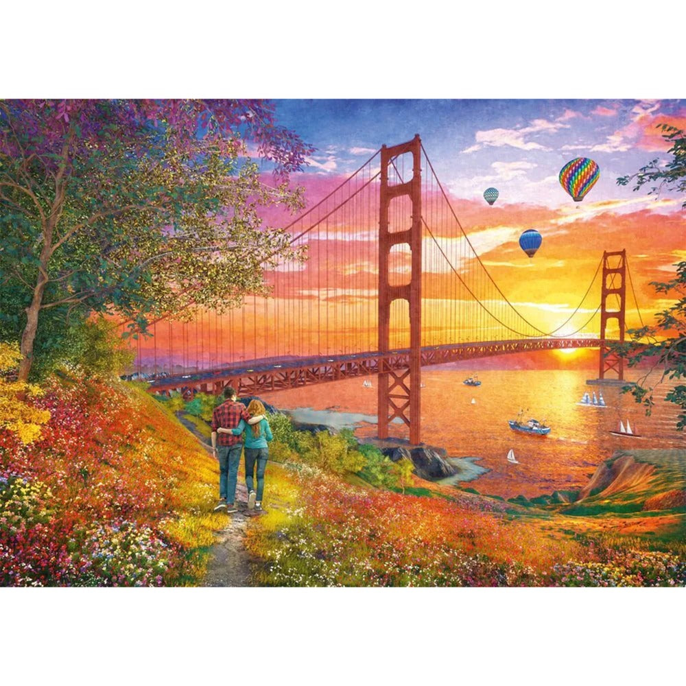 Schmidt Spiele Spaziergang zur Golden Gate Bridge (2000 Teile)