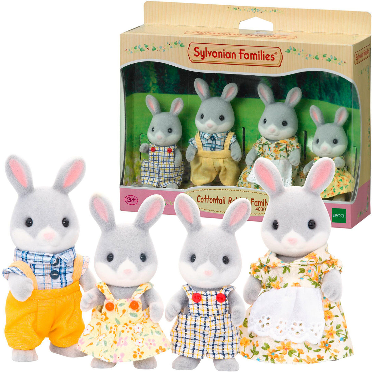 Sylvanian Families - Waldkaninchen Familie, Konstruktionsspielzeug