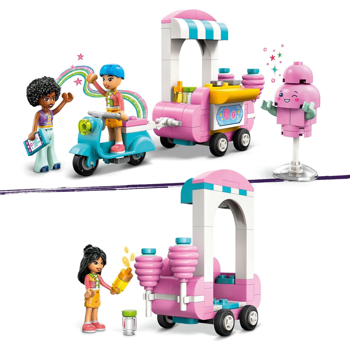 42643 Friends Zuckerwattestand, Konstruktionsspielzeug