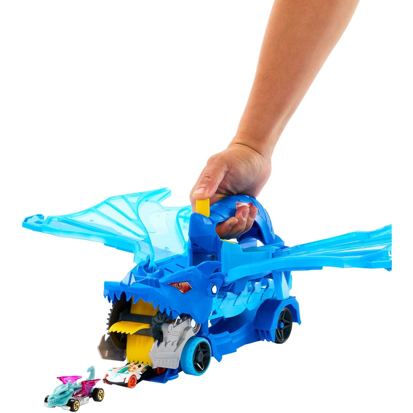 City Ultimativer 2-in-1 Drachen Transporter, Spielfahrzeug