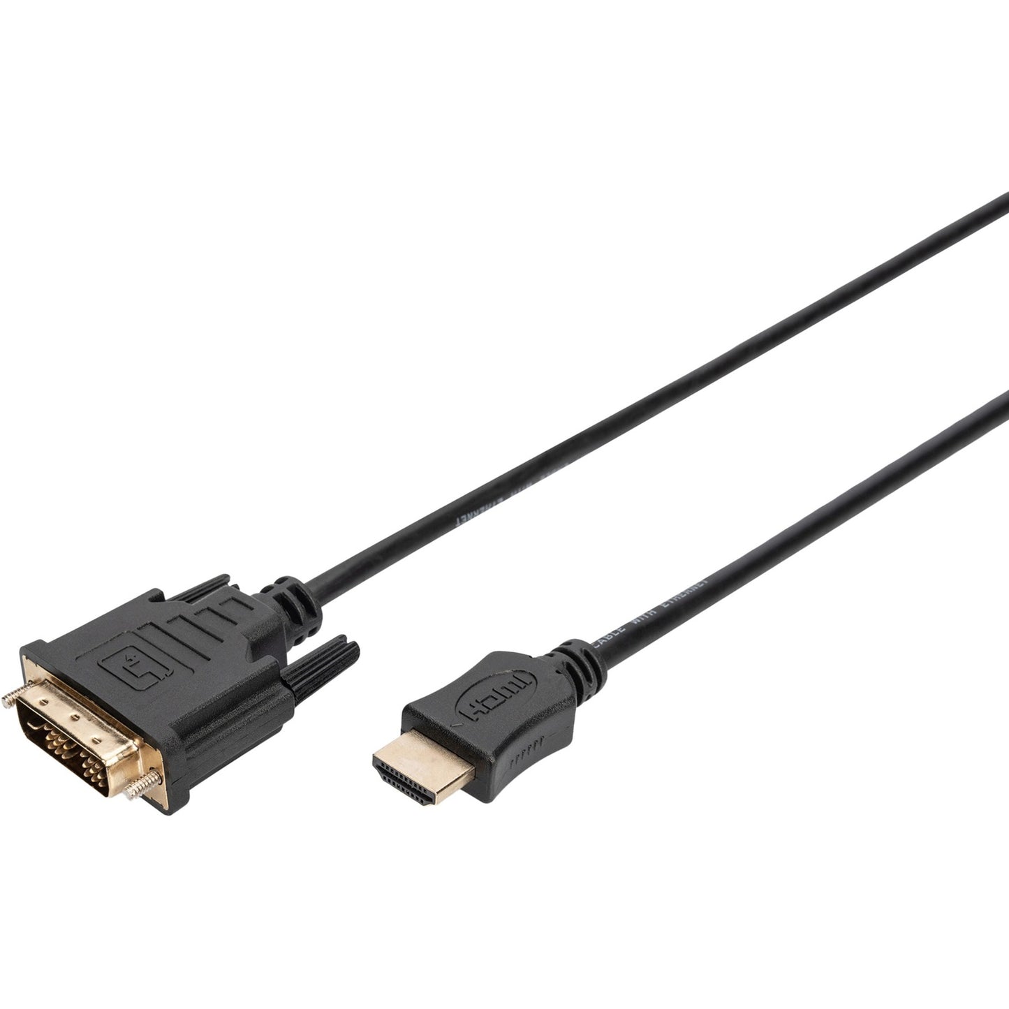 Digitus Adapterkabel HDMI > DVI-D (schwarz, 2 Meter)