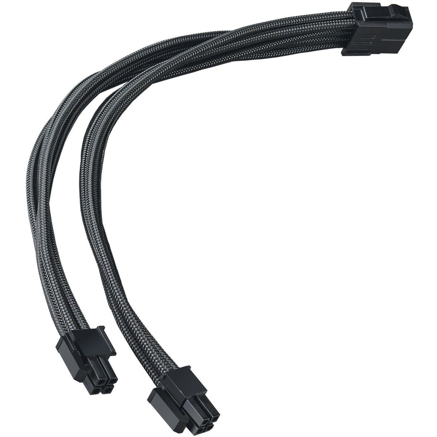 Silverstone Technology Strom-Verlängerungskabel SST-PP07E-EPS8B (schwarz, 30cm)
