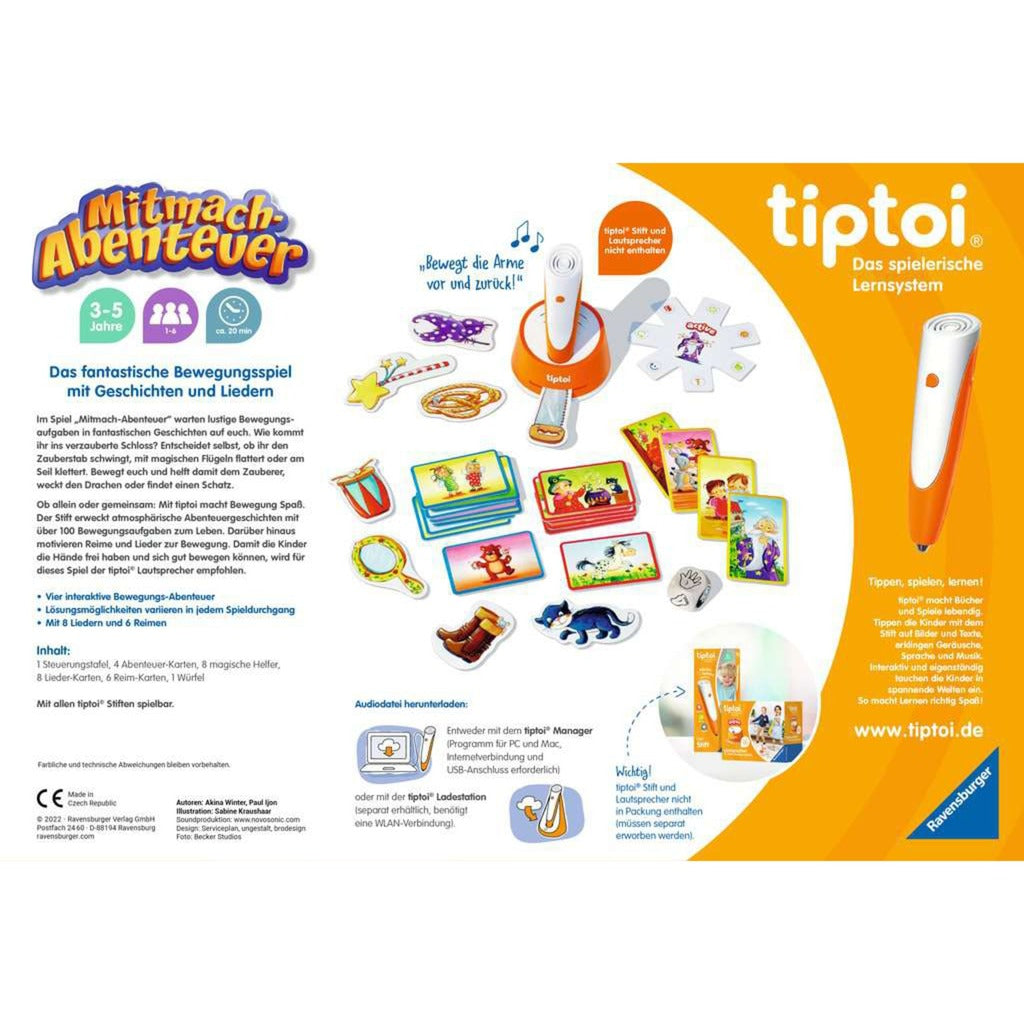 Ravensburger tiptoi ACTIVE Mitmach-Abenteuer