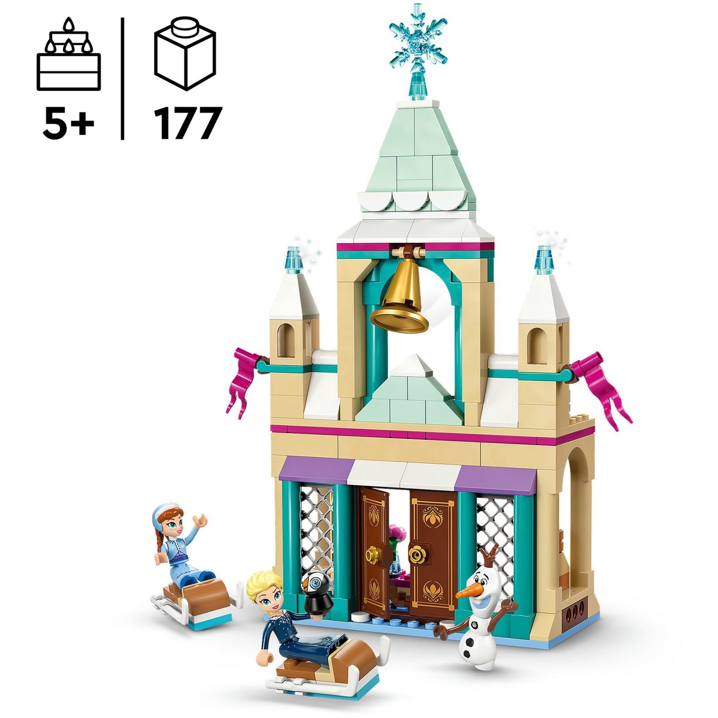 43265 Disney Princess Das Arendelle Schloss, Konstruktionsspielzeug