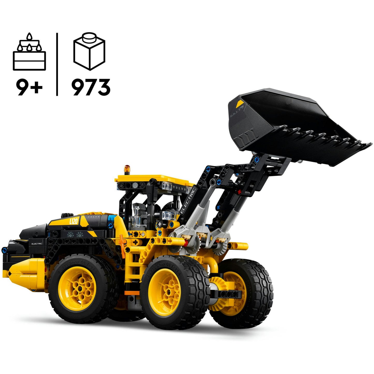 42209 Technic Volvo L120 Electric Radlader, Konstruktionsspielzeug