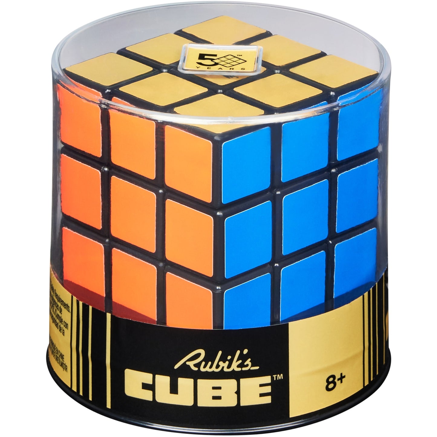 Spin Master Rubik's - 3x3 Retro Cube - 50th Anniversary, Geschicklichkeitsspiel