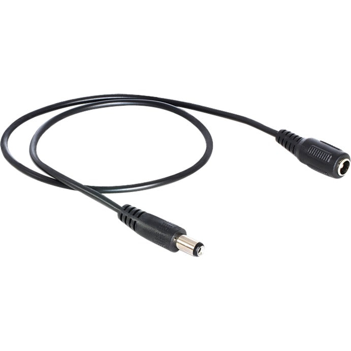 DeLOCK DC Verlängerungskabel (schwarz, 50cm)