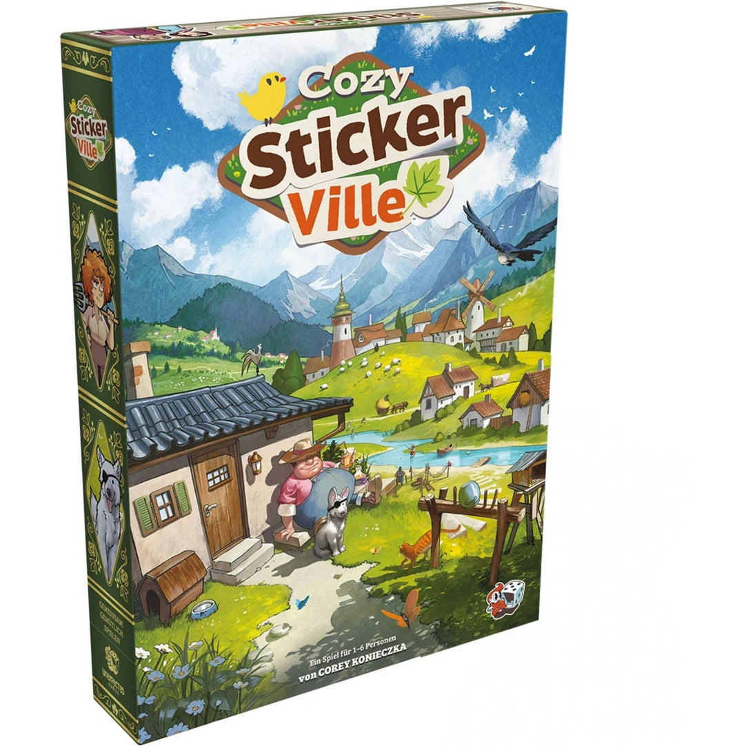 Cozy Stickerville, Brettspiel