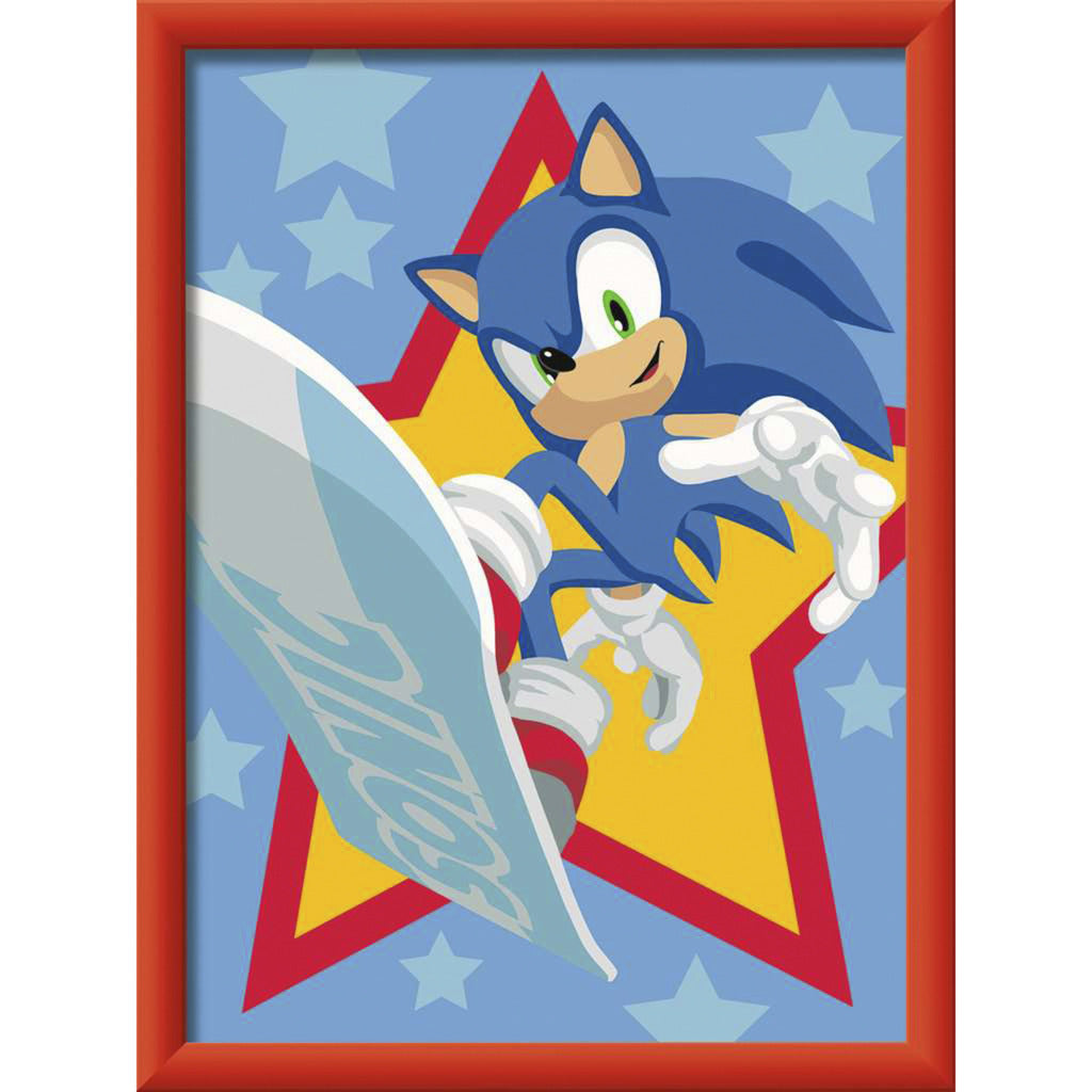 CreArt - Rasender Sonic, Malen