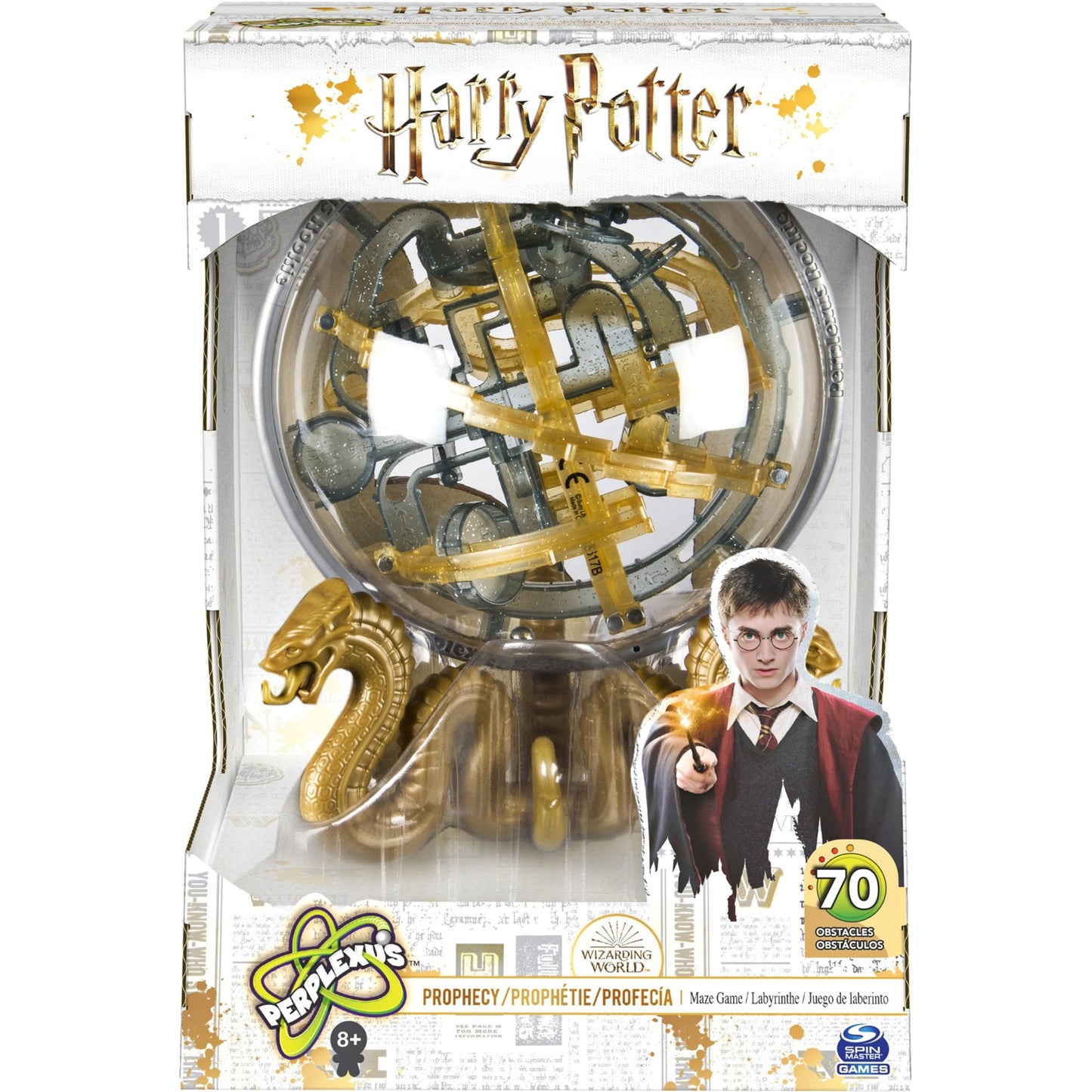 Spin Master Wizarding World Harry Potter - Perplexus Prophecy, Geschicklichkeitsspiel