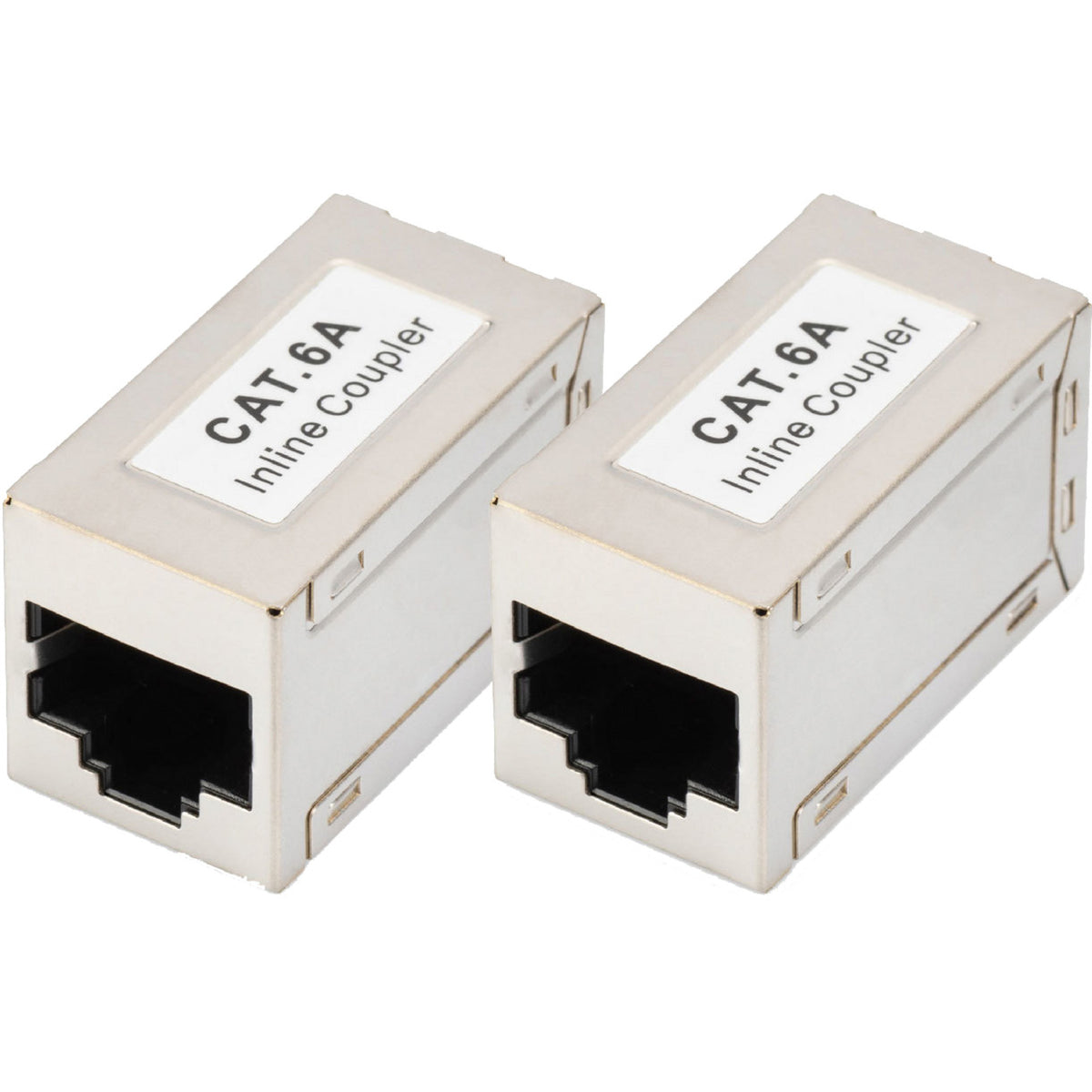 CAT 6A Modulare Kupplung, geschirmt, 2 Stück, Keystone-Modul