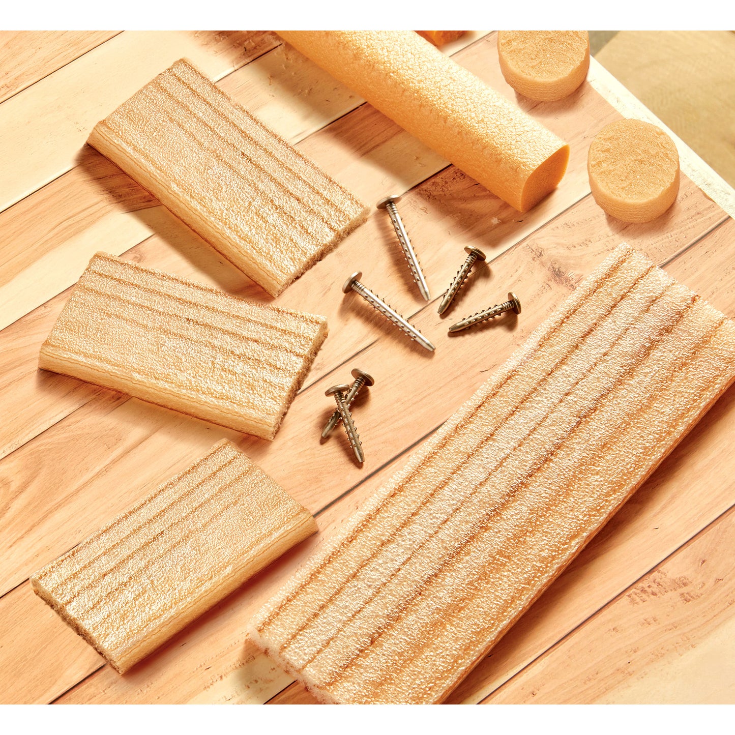 Little Tikes Creative Construction - Holz, Nägel und Schraubenset, Kinderwerkzeug