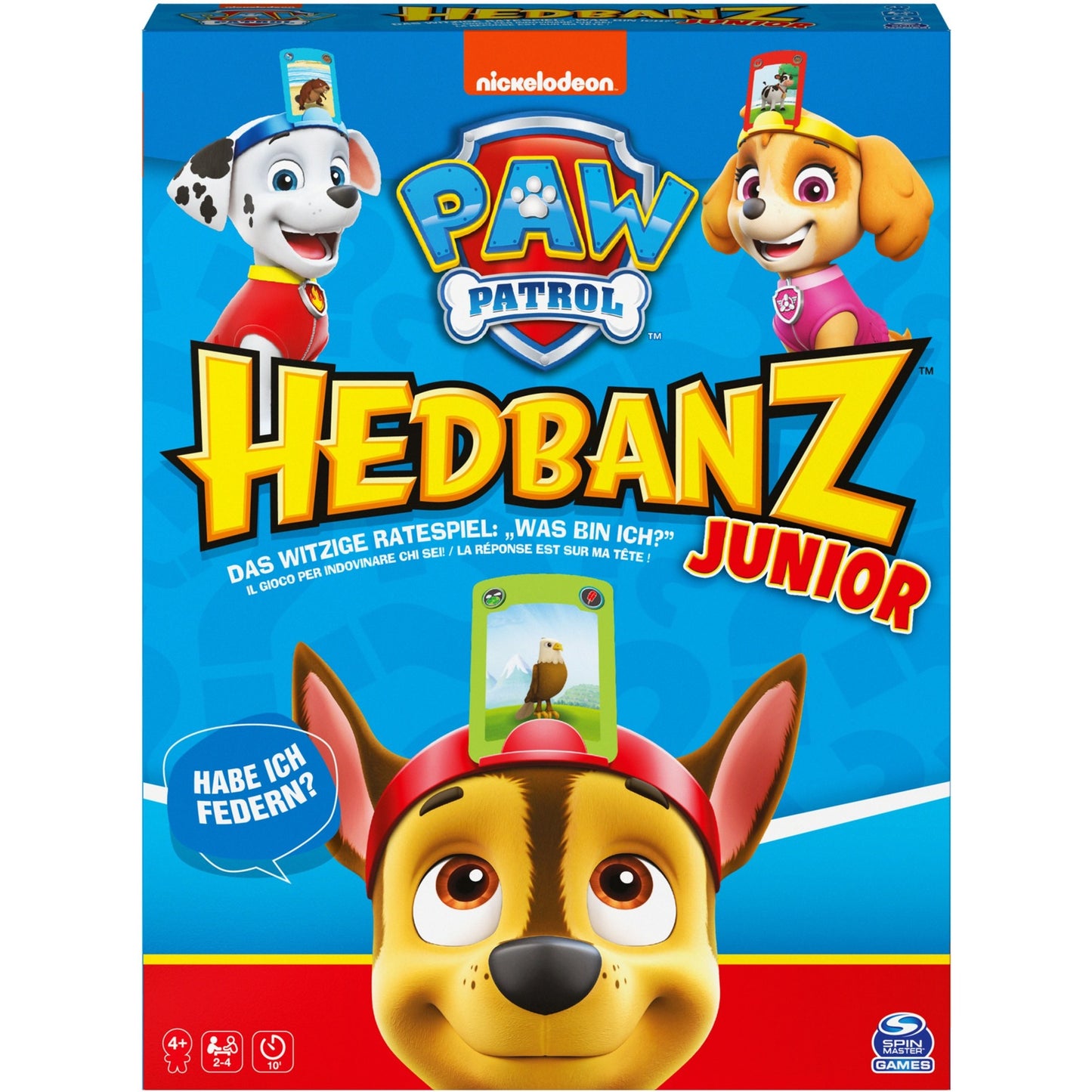 Spin Master Hedbanz Junior - Paw Patrol, Quizspiel