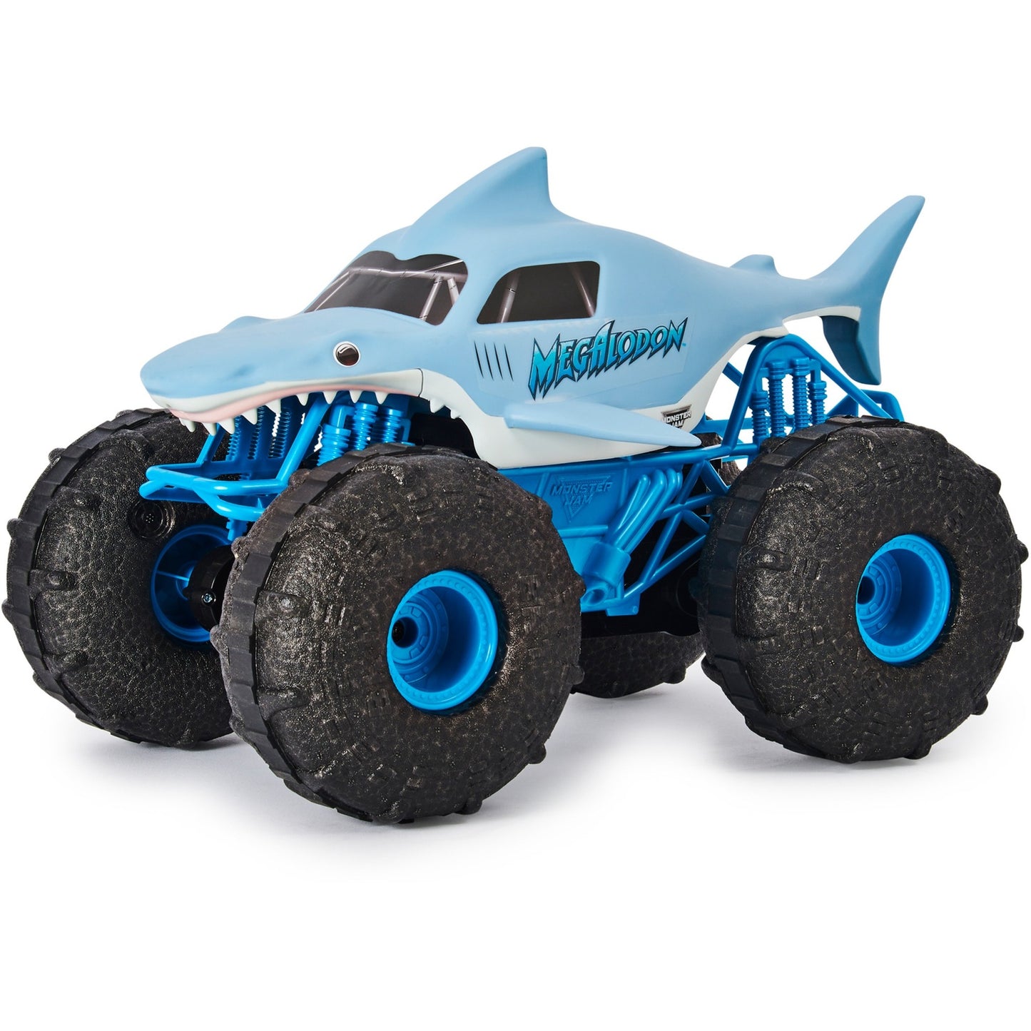 Spinmaster Monster Jam Megalodon Storm (hellblau, 1:15)