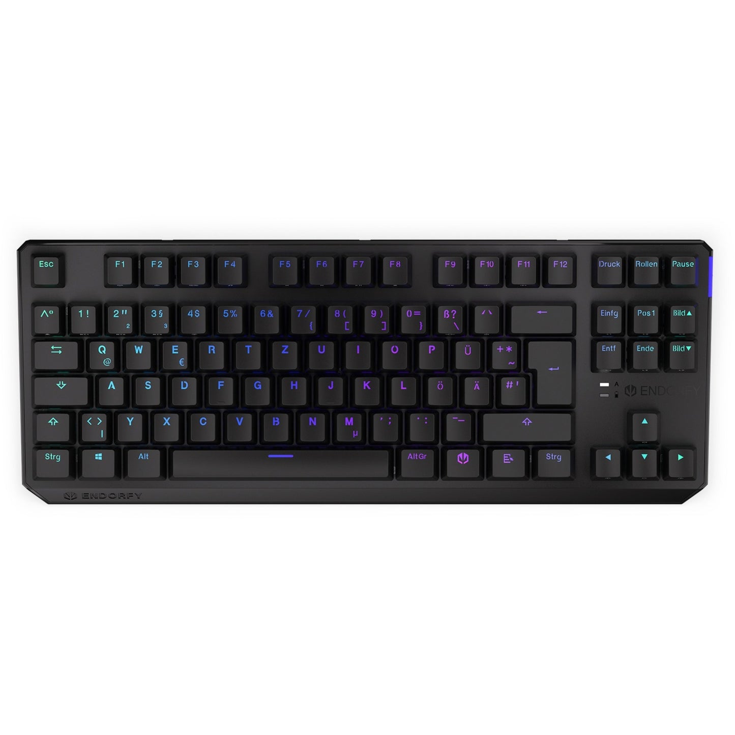 ENDORFY Thock TKL Wireless (schwarz, DE-Layout, Kailh Box Red)