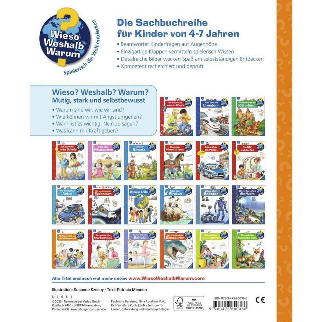 Wieso? Weshalb? Warum? Band 51 - Mutig, stark und selbstbewusst, Lernbuch