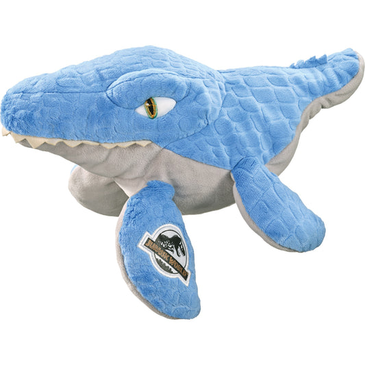 Schmidt Spiele Jurassic World, Mosasaurus (blau/grau, 29 cm)