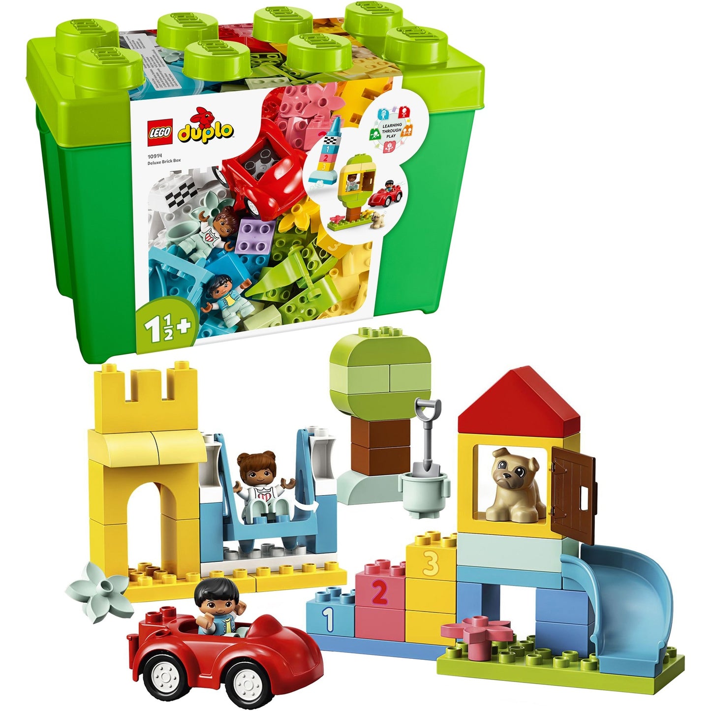 LEGO 10914 DUPLO Deluxe Steinebox, Konstruktionsspielzeug